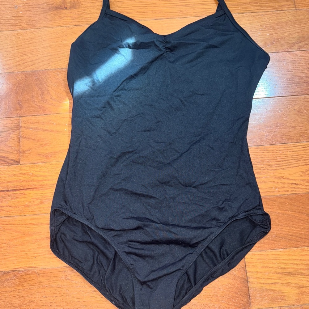 Mirella Black Adult Large Leotard